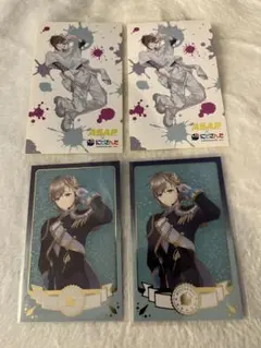 にじさんじ 叶　共通衣装3Dグッズ ランダムチェキ風カード&ASAP ステッカー