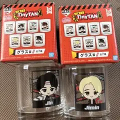 未使用　BTS TinyTAN Jimin & Jim グラス2個セット