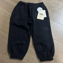 バースデイ FMB ロゴ刺繍パンツ ブラック 95cm