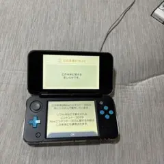 New 2DS LL ブラック/ブルー 本体