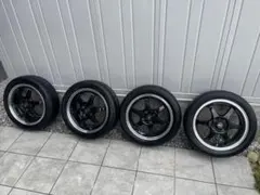 値下げしました15ホイールセット S-HOLD ブラック
