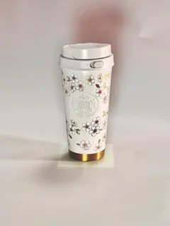 スタバ　SAKURA2026ステンレスTOGOボトルピンクベージュ＆ゴールド