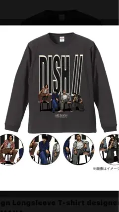 DISH//DesignLongsleeveT-shirt designed