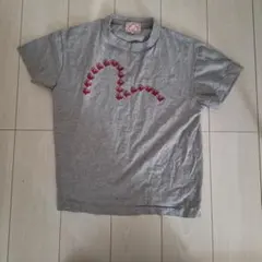 グレー Tシャツ ハート刺繍 サイズ40のサムネイル