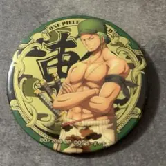 ワンピース ゾロ 缶バッジ　金の輩　GOLD