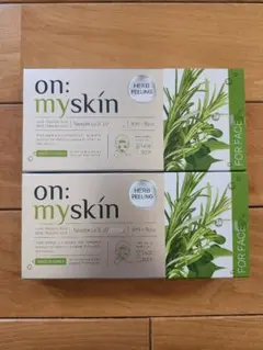 on: myskin ハーブピーリング 4ml×8包　2箱