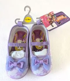 リトシー　ディズニー　プリンセス　ラプンツェル　バレエシューズ　17cm