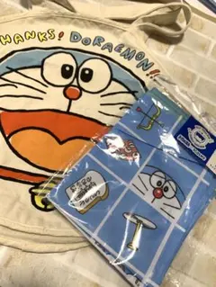 3COINS ドラえもん トートバッグ ナップサック　セット　まとめ売りのサムネイル