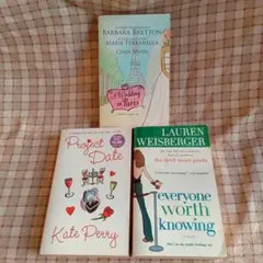 洋書3冊セット A Wedding In Paris ほか2冊