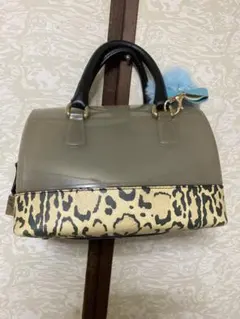 ヒョウ柄 ショルダーバッグ