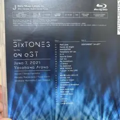 SixTONES on eST Blu-ray
