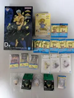 一番くじ 僕のヒーローアカデミア D賞 開封品 F賞 フィギュア + おまけ