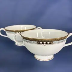 未使用品 ノリタケ スープ皿 2客セットのサムネイル