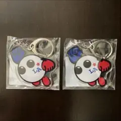 バレーボール LAバボちゃん アクリルキーホルダー 2個セット