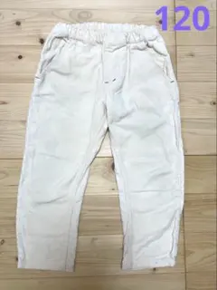 キッズ コーデュロイパンツ アイボリー 120サイズ