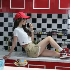 LIBEIRO × 鈴木亜美 コラボ Tシャツ リベイロ タグ付き新品未使用