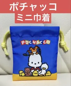 サンリオキャラクターズ　プチ巾着　ポチャッコ 新品未使用