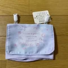 移動ポケット、薄いパープルカラーのユニコーン（未使用）