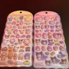 正規品 サンリオ コットンパフィーシール