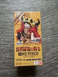 ワンピースカード 世界最強の戦士 box テープカット 新品未開封 - メルカリ