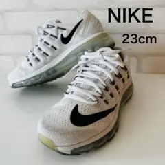 「Nike 」ナイキエアマックス スニーカー 23cm 白黒 美品