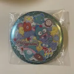 サンリオ　キラキラBIG缶バッジ　ハンギョドン