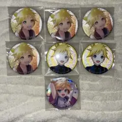 プロセカ 鏡音レン グリッター缶バッジ