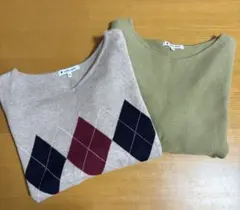 グローバルワーク　ニット　2枚セット