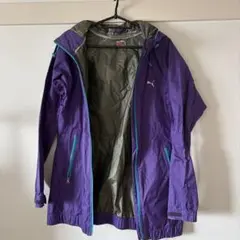 PUMA パープル マウンテンパーカー M
