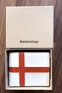 イノベーター　二つ折り財布　ウォレット　本革　スウェーデン国旗デザイン　新品