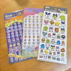 たまごっち　プチプチシール　2種類　4サイズステッカー　大人気　まとめ売り