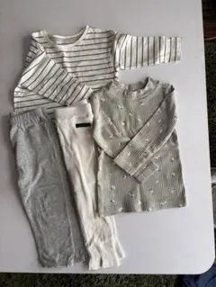 GAPスパッツ80 西松屋長袖Tシャツ 90