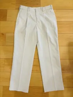 【美品】adabat アダバットゴルフパンツ ホワイト シンプル 82 Lのサムネイル