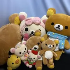リラックマ ぬいぐるみ【2007年やんちゃな毎シリーズ】5種コンプリート