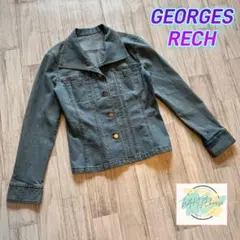 【美品】 GEORGES RECH デニムジャケット　Gジャン　S A7