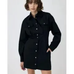 MOUSSY TUCK MINI ワンピース