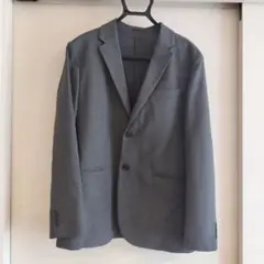 ユニクロ　感動ジャケット　ダークグレー　М