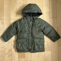GAP ギャップ ダウンコート 100 カーキ キッズ ベビー