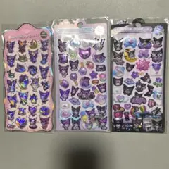 【新品】ボンボンドロップ風シール　クロミ3点