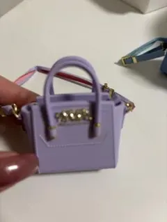 【値下げ】ジルスチャート　ミニチュアハンドバッグセット（ラベンダー・水色）