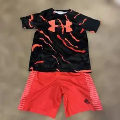 Under Armour Tシャツとadidasショーツセット