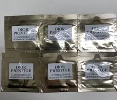 ディオールプレステージホワイトプロテクターUVルミエールシアーグロウ6枚