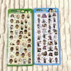 韓国限定 パンパンイ 3D ボンボン　ぷっくり　シール 2枚セット