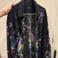 LAD MUSICIAN ロング丈柄付カーディガン