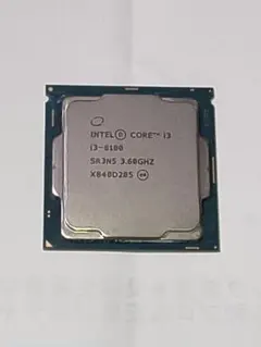 Intel Core i3-8100 CPU 本体