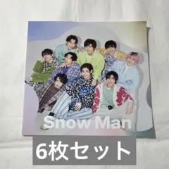 snowman 集合 メモ 6枚セット ポートレート2023
