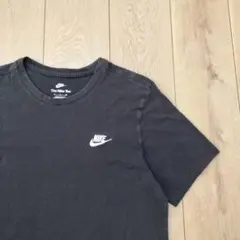 US古着Tシャツ THE NIKE TEE ナイキ スウッシュ ロゴ刺繍 S