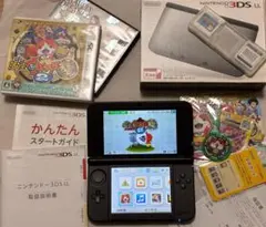 【美品】任天堂 3DS LL 本体セット（ソフト3本付き）