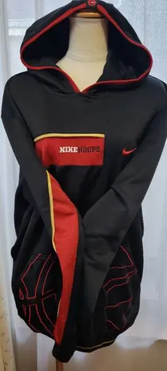 【NIKE】フーディー⭐希少⭐HOOPS⭐ロゴデザインパーカー⭐ウープ