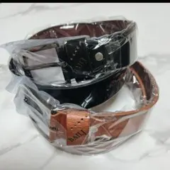 黒茶ベルト ２本セット